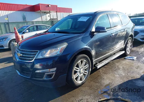 2015 Chevrolet Traverse 1Lt из США, поврежденный, VIN 1GNKVGKD6FJ370415